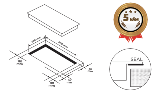 BẾP ĐIỆN TỪ BOSS BM858B